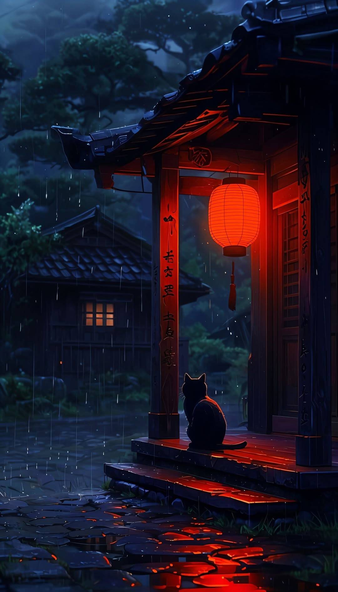 Rainy Street - Streets Wallpaper